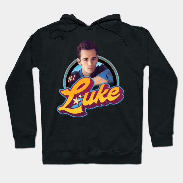 Luke Perry Hoodie by Trazzo